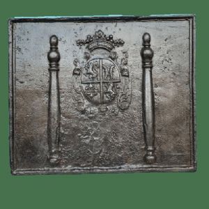 Ghisa da camino di grandi dimensioni 